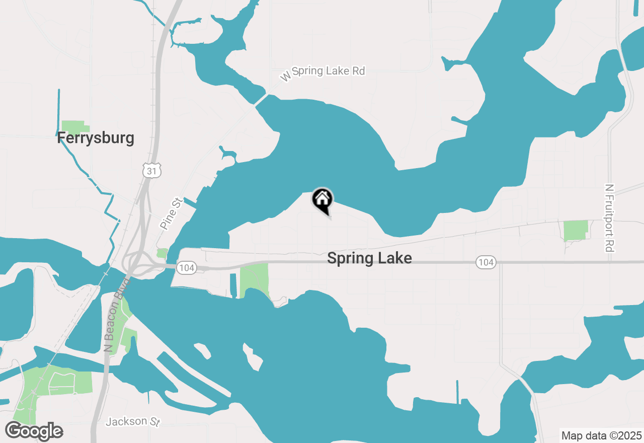 Map of 305 N Division Street, Spring Lake, MI 49456