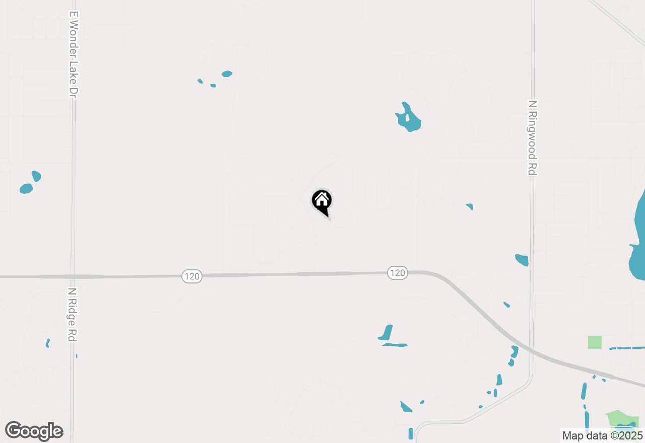 Map of 6471 Juniper Drive, Wonder Lake, IL 60097