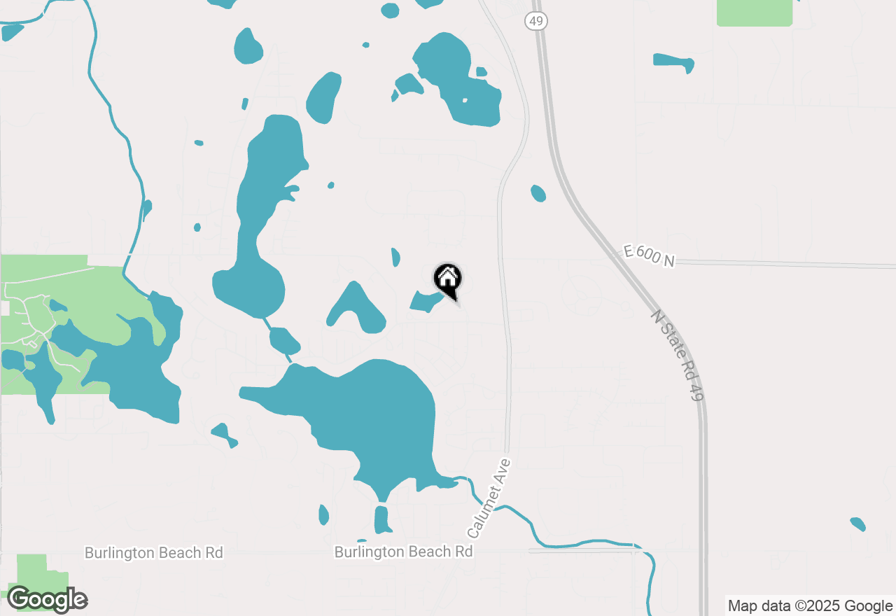 Map of 1806 Crimson Drive, Valparaiso, IN 46383