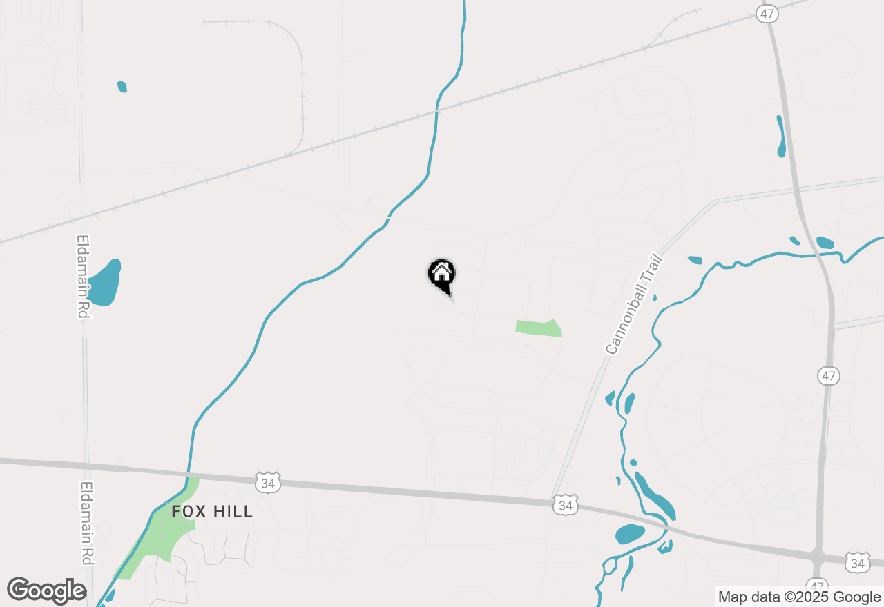 Map of 1163 Western Lane, Yorkville, IL 60560