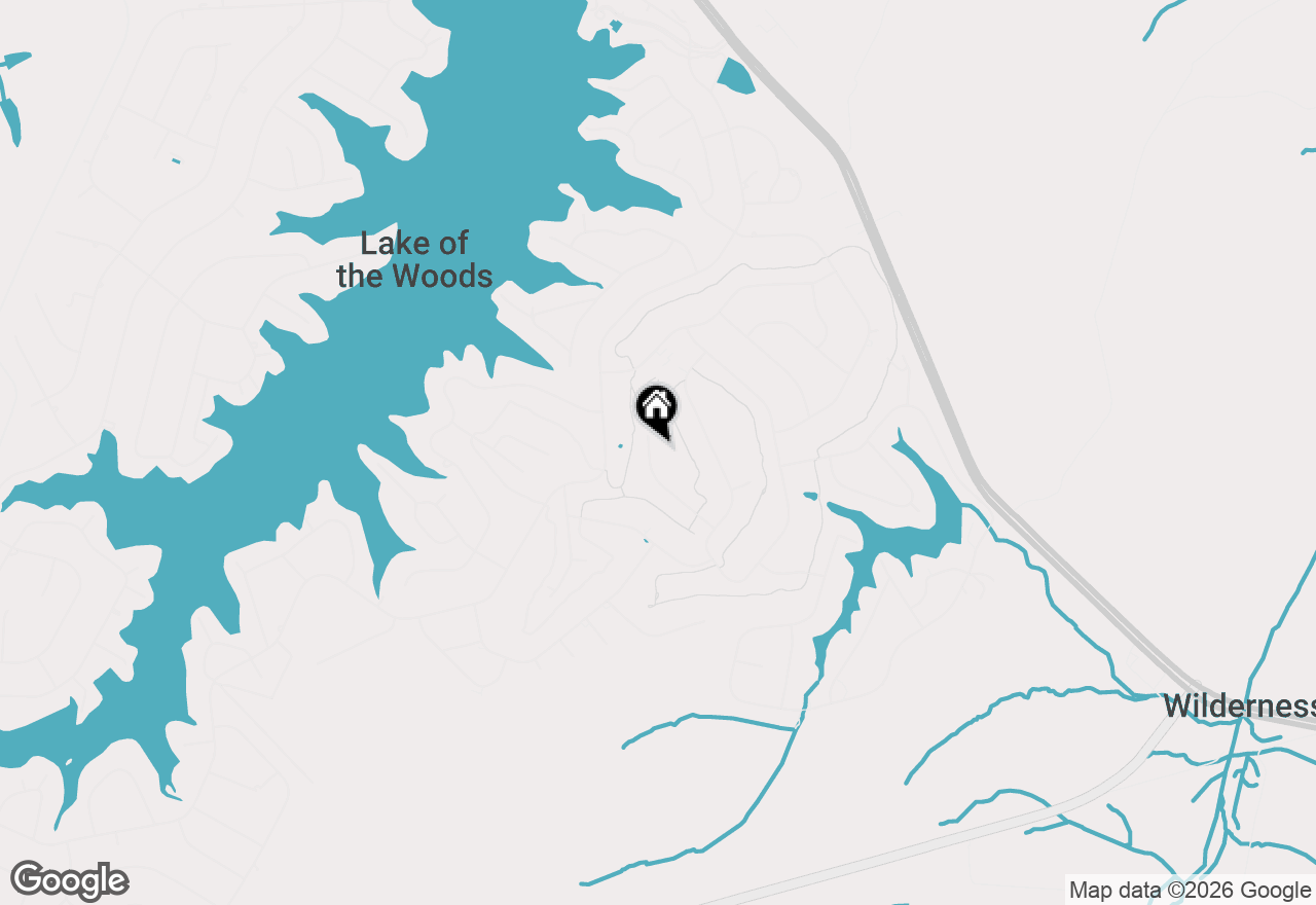Map of 136 Eagle Court, Locust Grove, VA 22508