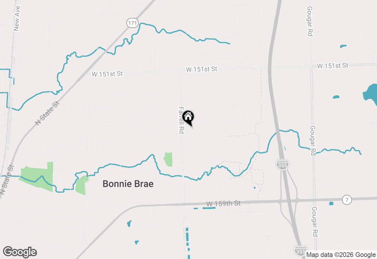 Map of 16740 W Saddlewood Drive, Lockport, IL 60441