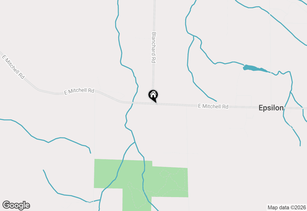 Map of 7198 E Mitchell Road, Petoskey, MI 49770