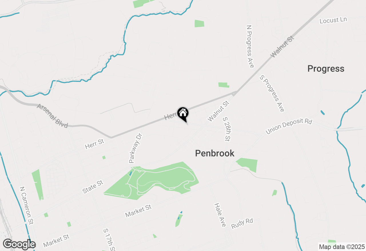 Map of 2407 Canby Street, Harrisburg, PA 17103