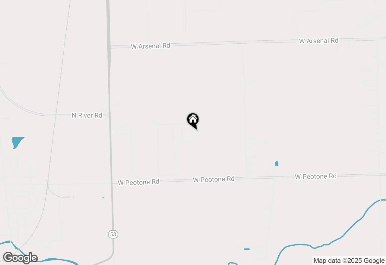 Map of (Address confidential), Wilmington, Illinois 60481