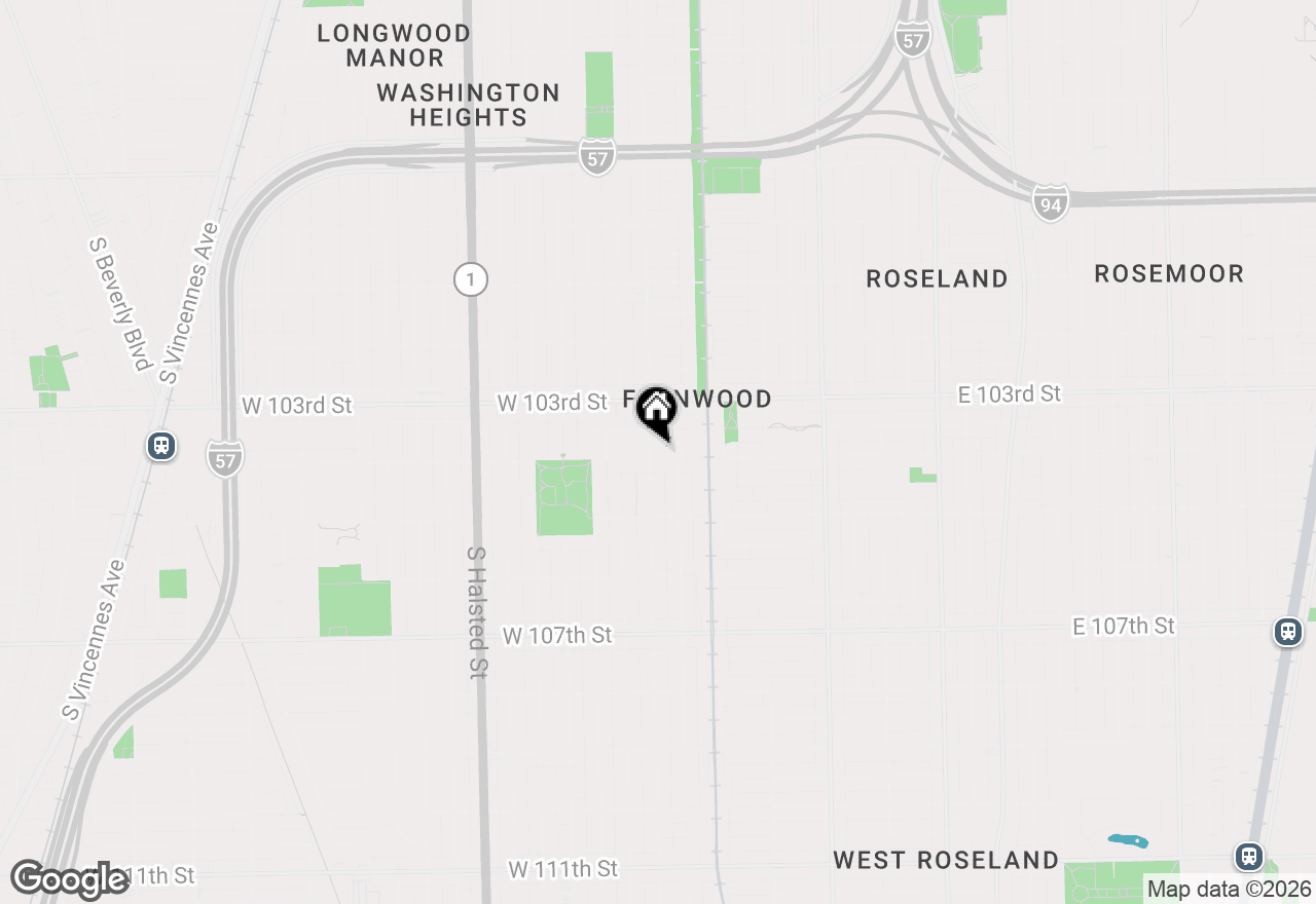 Map of 452 W 104th Street, Chicago, IL 60628