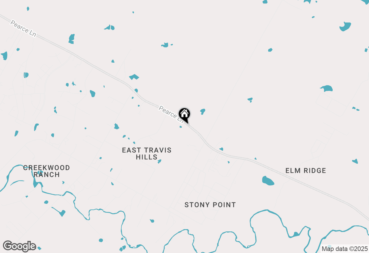 Map of 17101 Pearce Ln, Del Valle, TX 78617
