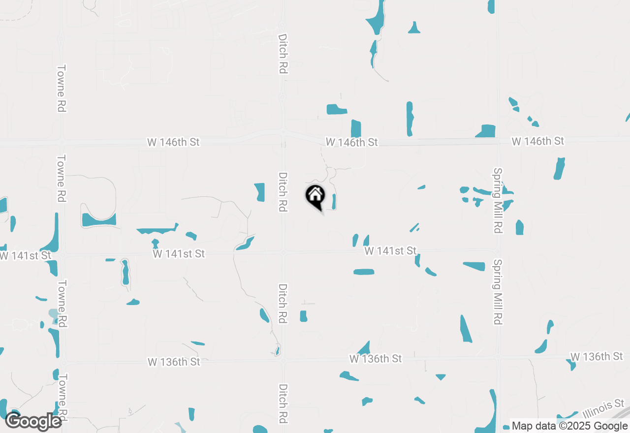 Map of 14253 Trailwind Court, Carmel, IN 46032