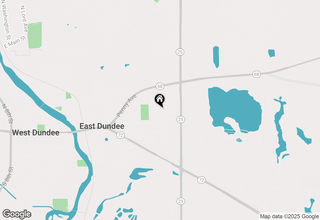 Map of (Address confidential), East Dundee, Illinois 60118