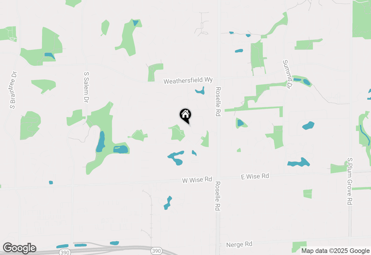 Map of 206 W Hartford Drive, Schaumburg, IL 60193