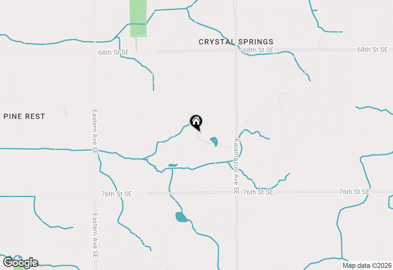 Map of 7355 Old Lantern Drive Se, Caledonia, MI 49316