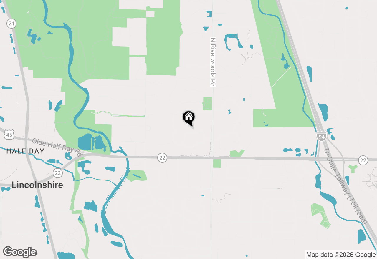 Map of 220 Dover Circle, Lincolnshire, IL 60069