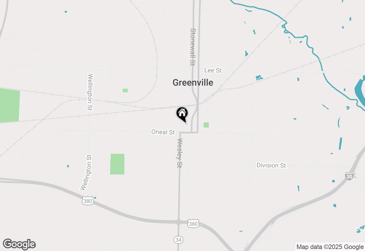 Map of 3413 Wesley Street #A, Greenville, TX 75401
