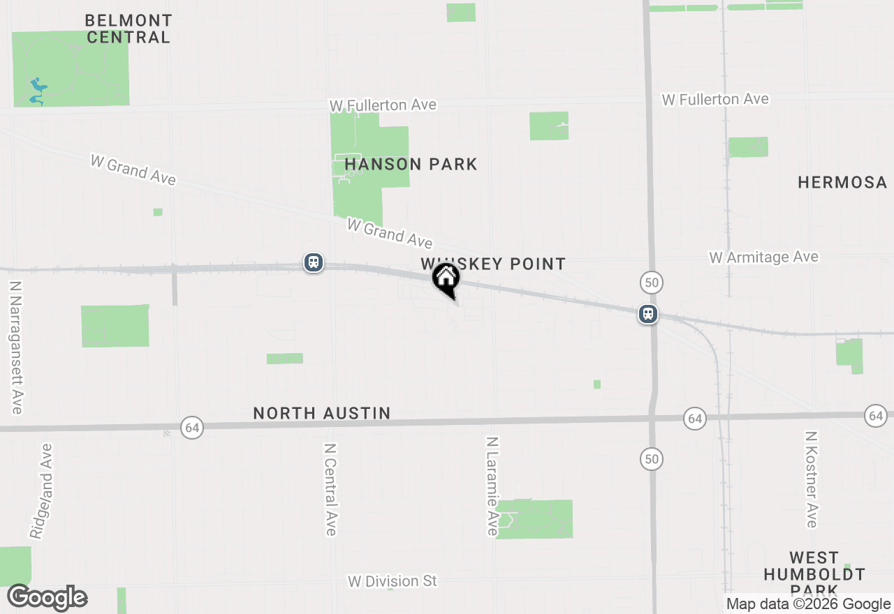 Map of 5307 W Galewood Avenue, Chicago, IL 60639