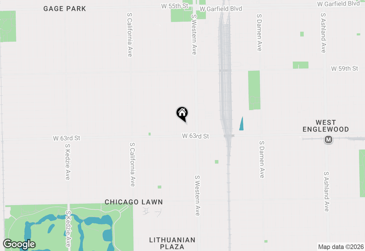 Map of 6221 S Campbell Avenue, Chicago, IL 60629