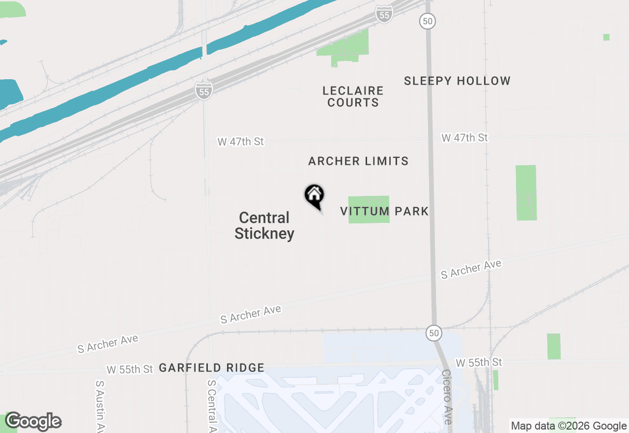 Map of 4952 S Laramie Avenue, Chicago, IL 60638