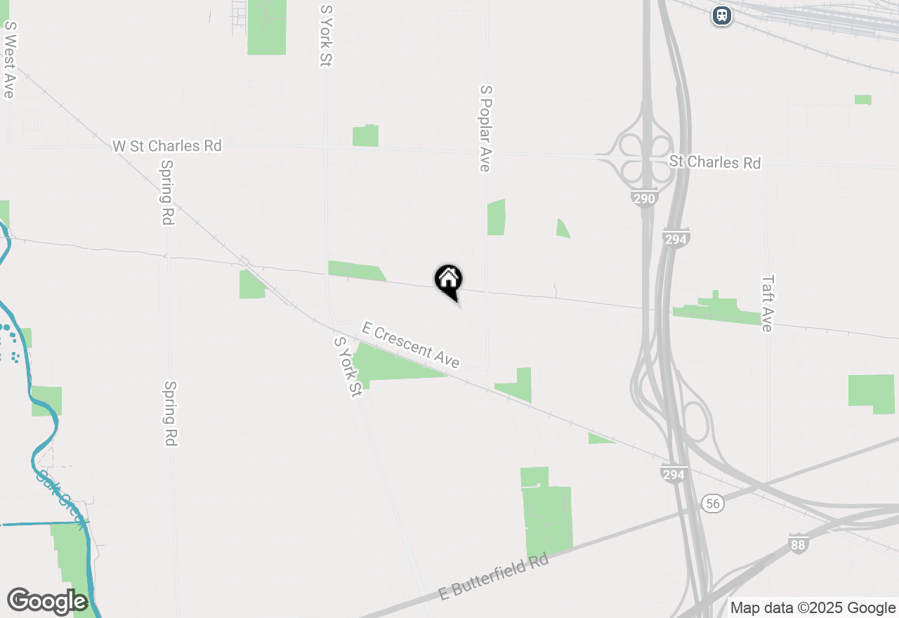 Map of 250 E Vallette Street, Elmhurst, IL 60126