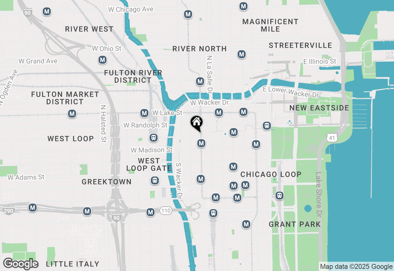 Map of 212 W Washington Street #910, Chicago, IL 60606