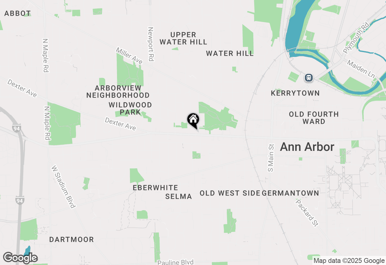 Map of 930 W Huron Street, Ann Arbor, MI 48103