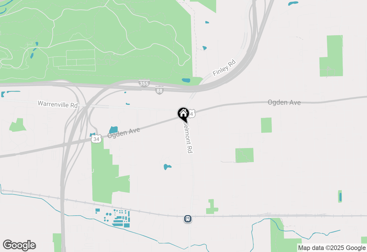 Map of 4436 Arbor Circle #4, Downers Grove, IL 60515