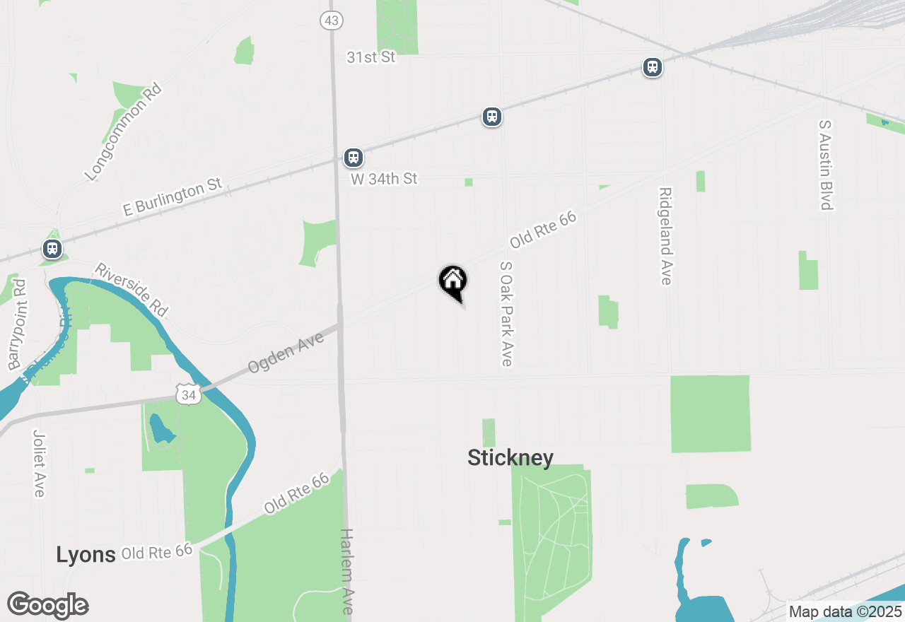 Map of 3715 S Clinton, Berwyn, IL 60402