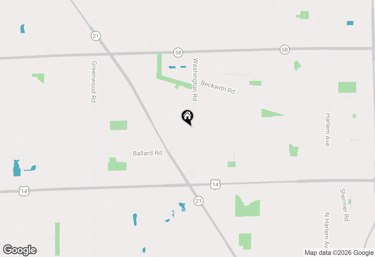 Map of 8012 Davis Street, Niles, IL 60714