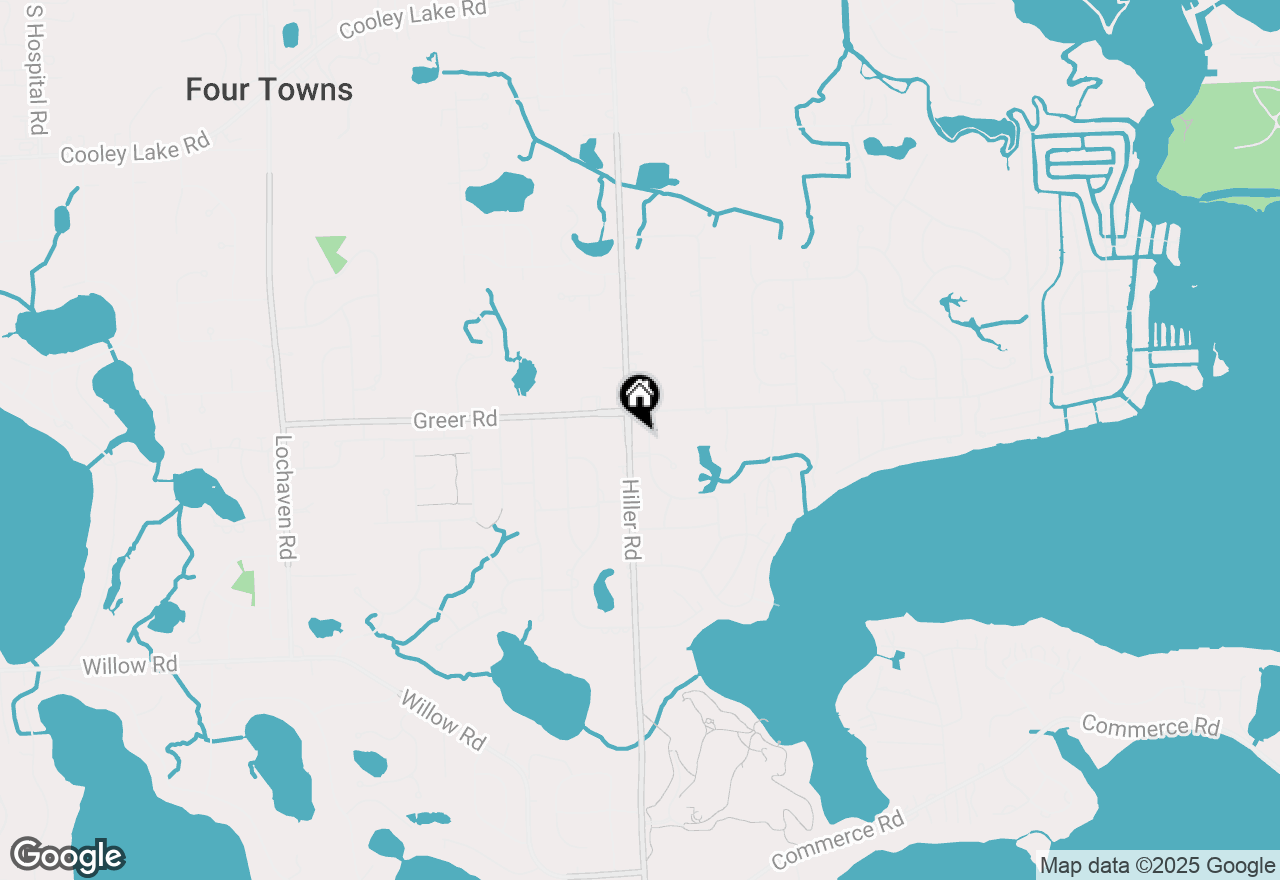 Map of 2140 Timberridge Court, West Bloomfield, MI 48324