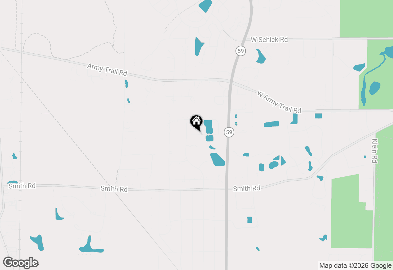 Map of 30W307 Maple Tree Lane, Wayne, IL 60184