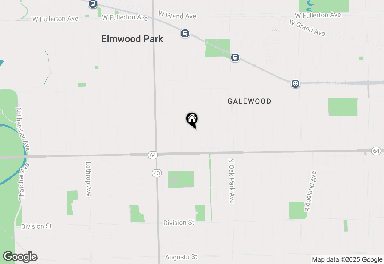 Map of 1714 N Sayre Avenue, Chicago, IL 60707