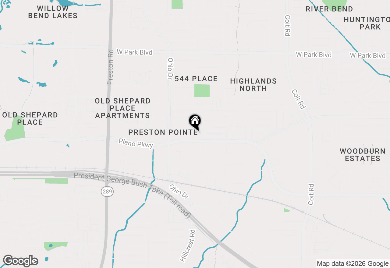 Map of 1309 Iowa Drive, Plano, TX 75093