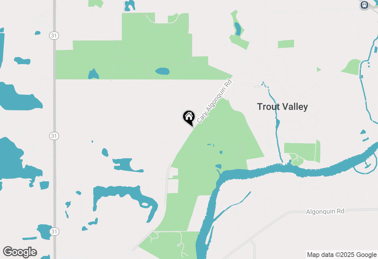 Map of 715 Fox Trail Terrace, Cary, IL 60013