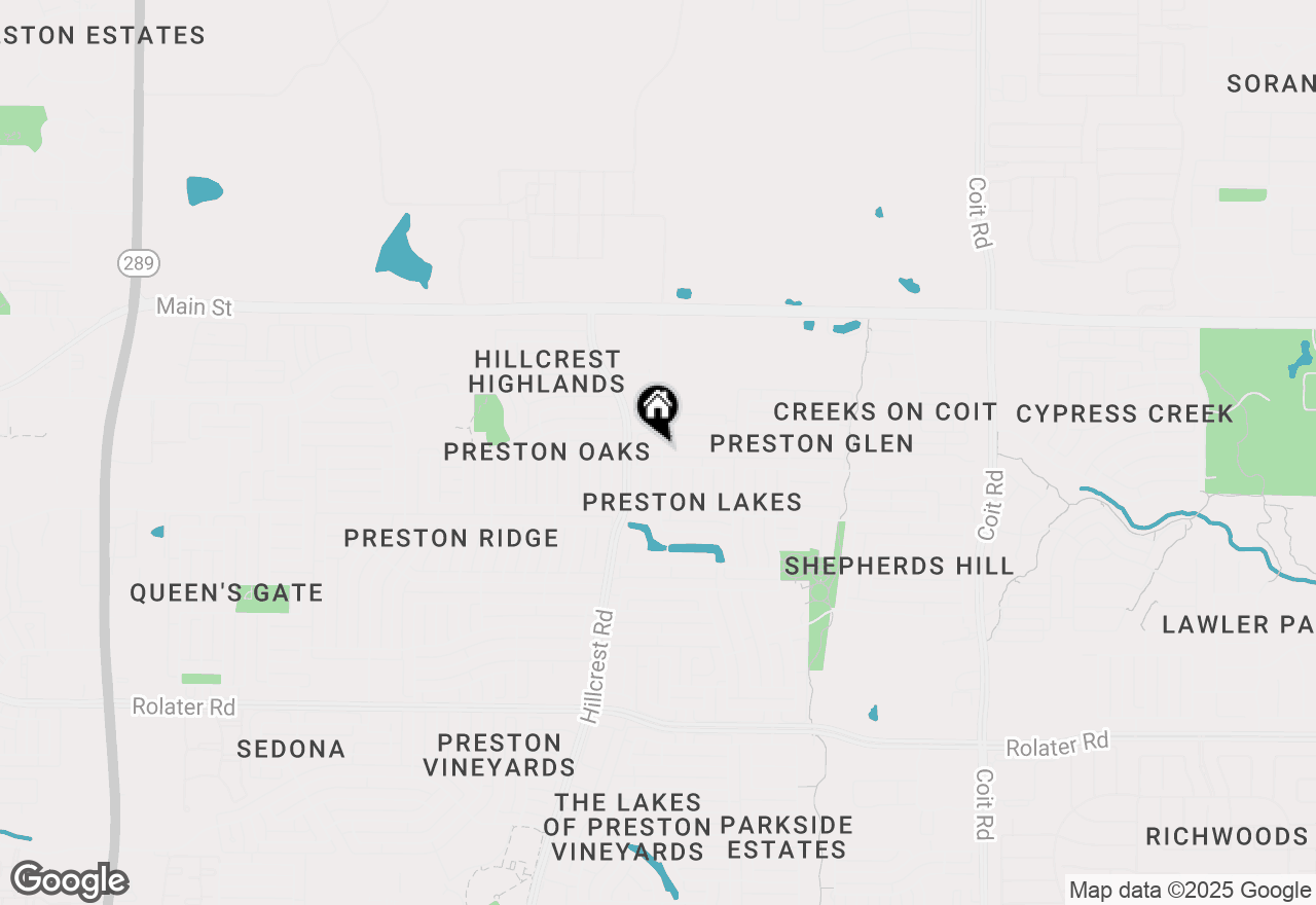 Map of 11209 Amber Valley Drive, Frisco, TX 75035