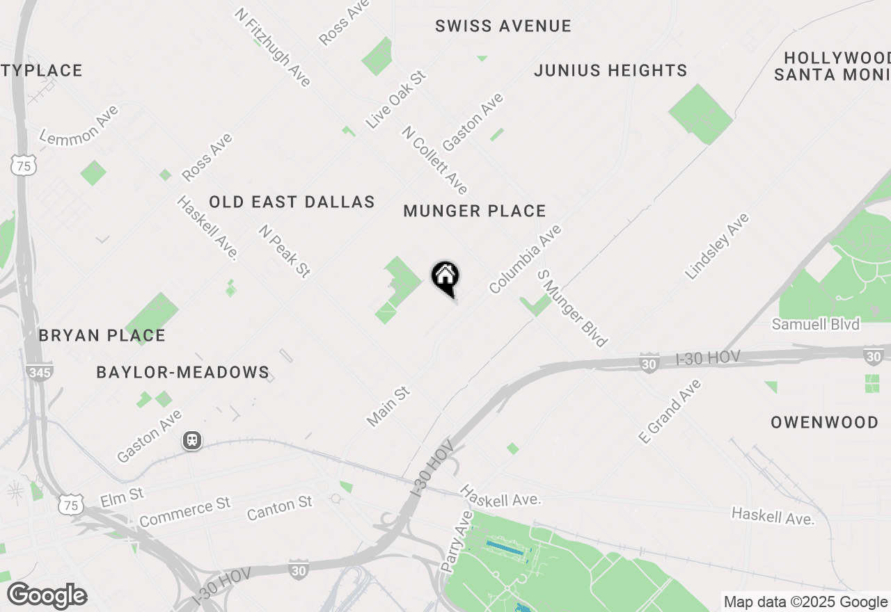 Map of 4618 Reiger Avenue #112, Dallas, TX 75246