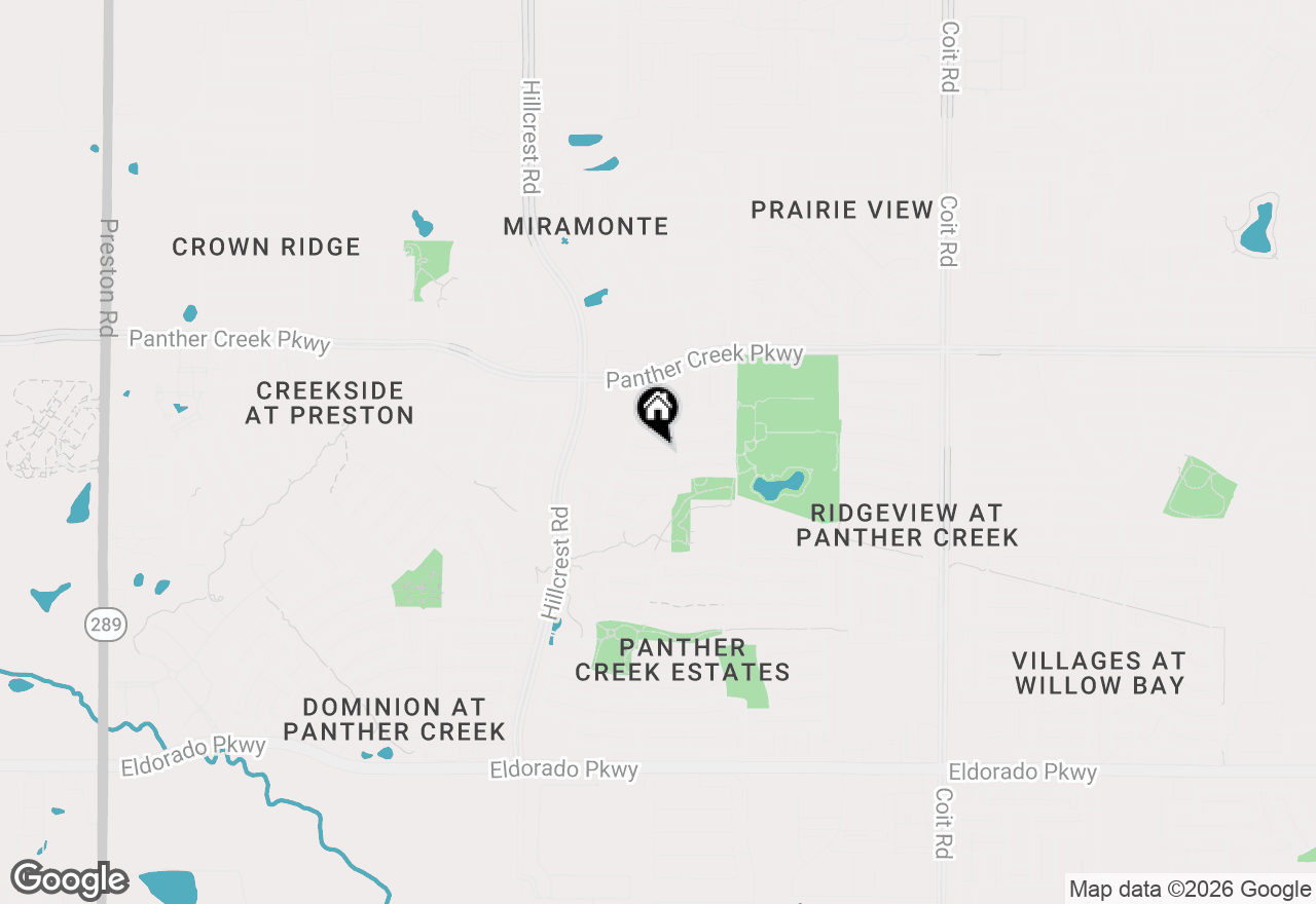 Map of 11406 Gatesville Drive, Frisco, TX 75035