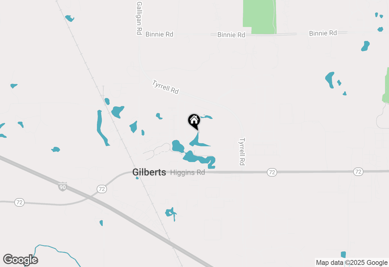 Map of 127 Charleston Lane, Gilberts, IL 60136
