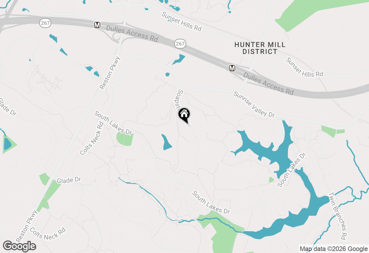 Map of 2007 Winged Foot Court, Reston, VA 20191