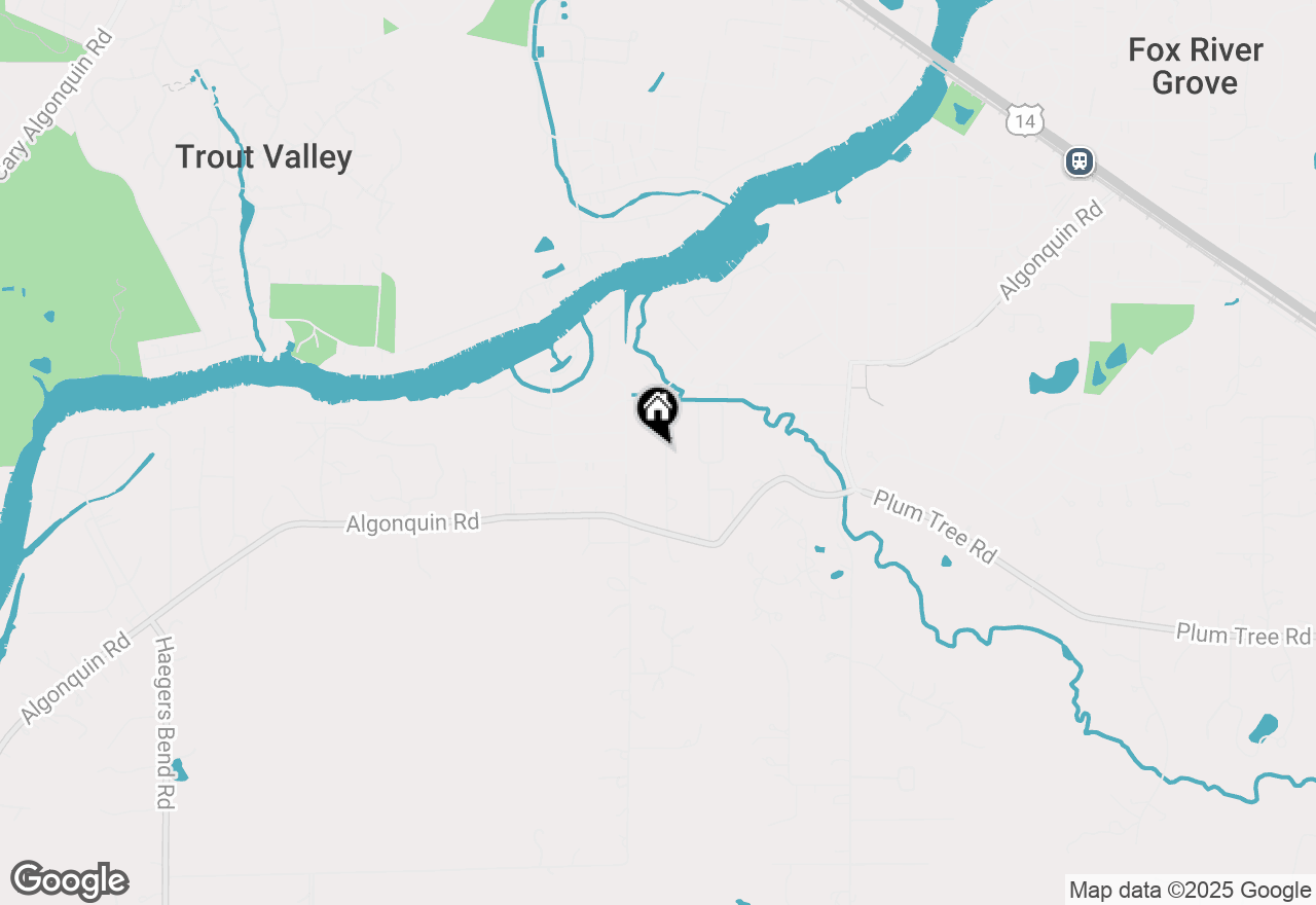 Map of 400 Crestview Road, Fox River Grove, IL 60021