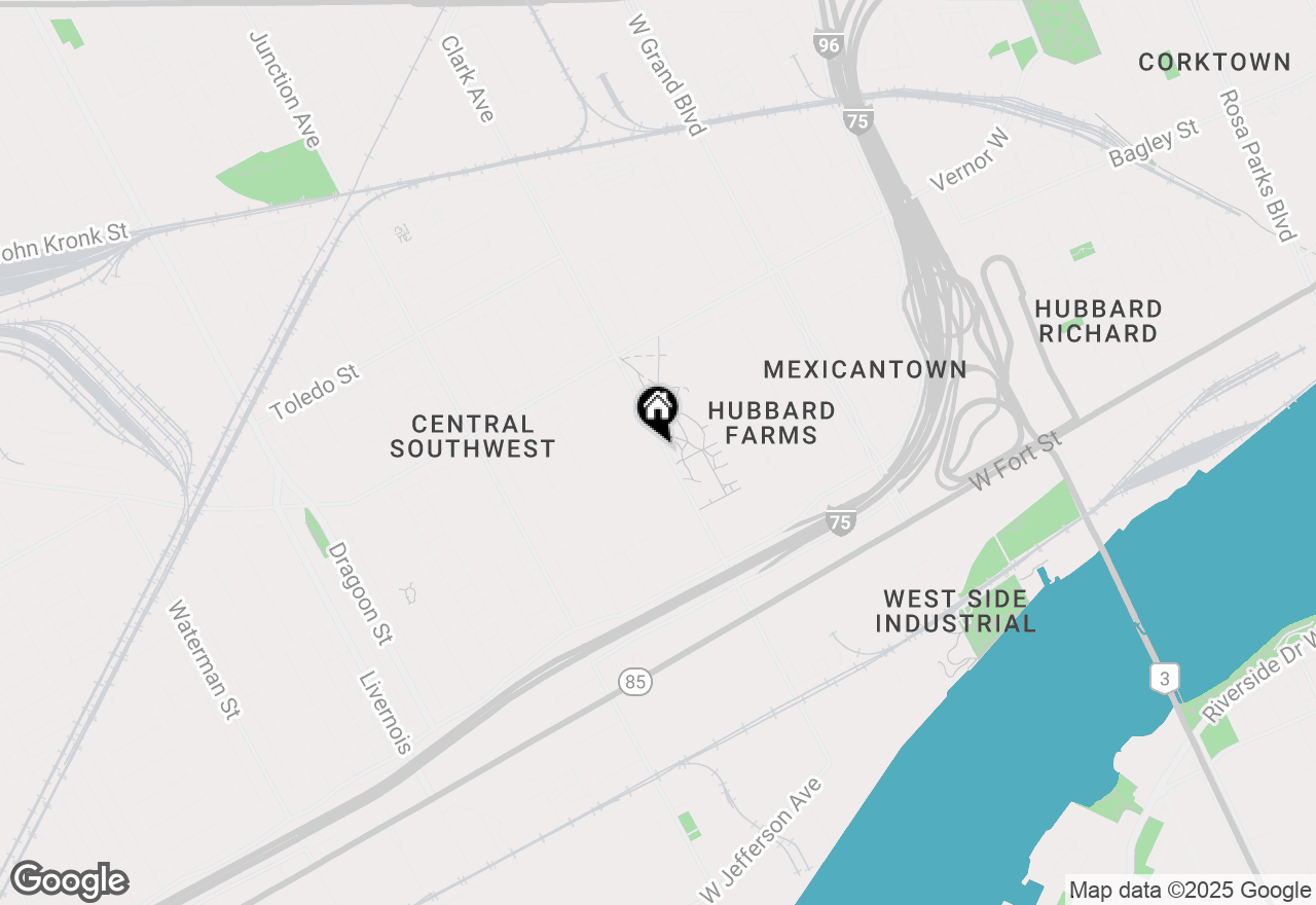 Map of 1469 Clark Street, Detroit, MI 48209