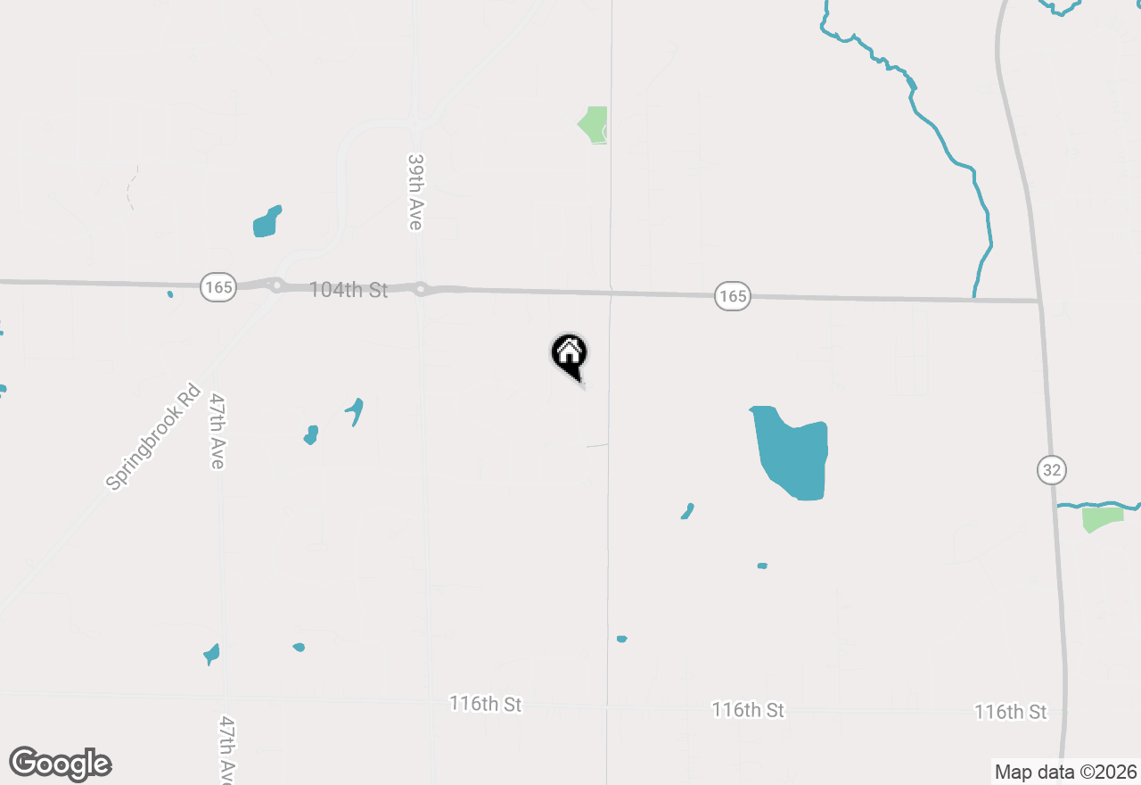 Map of 10676 32nd Ave, Pleasant Prairie, WI 53158