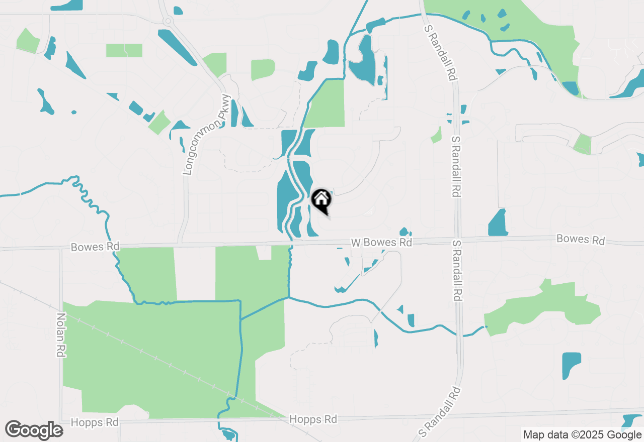 Map of 2541 Harvest Valley, Elgin, IL 60124