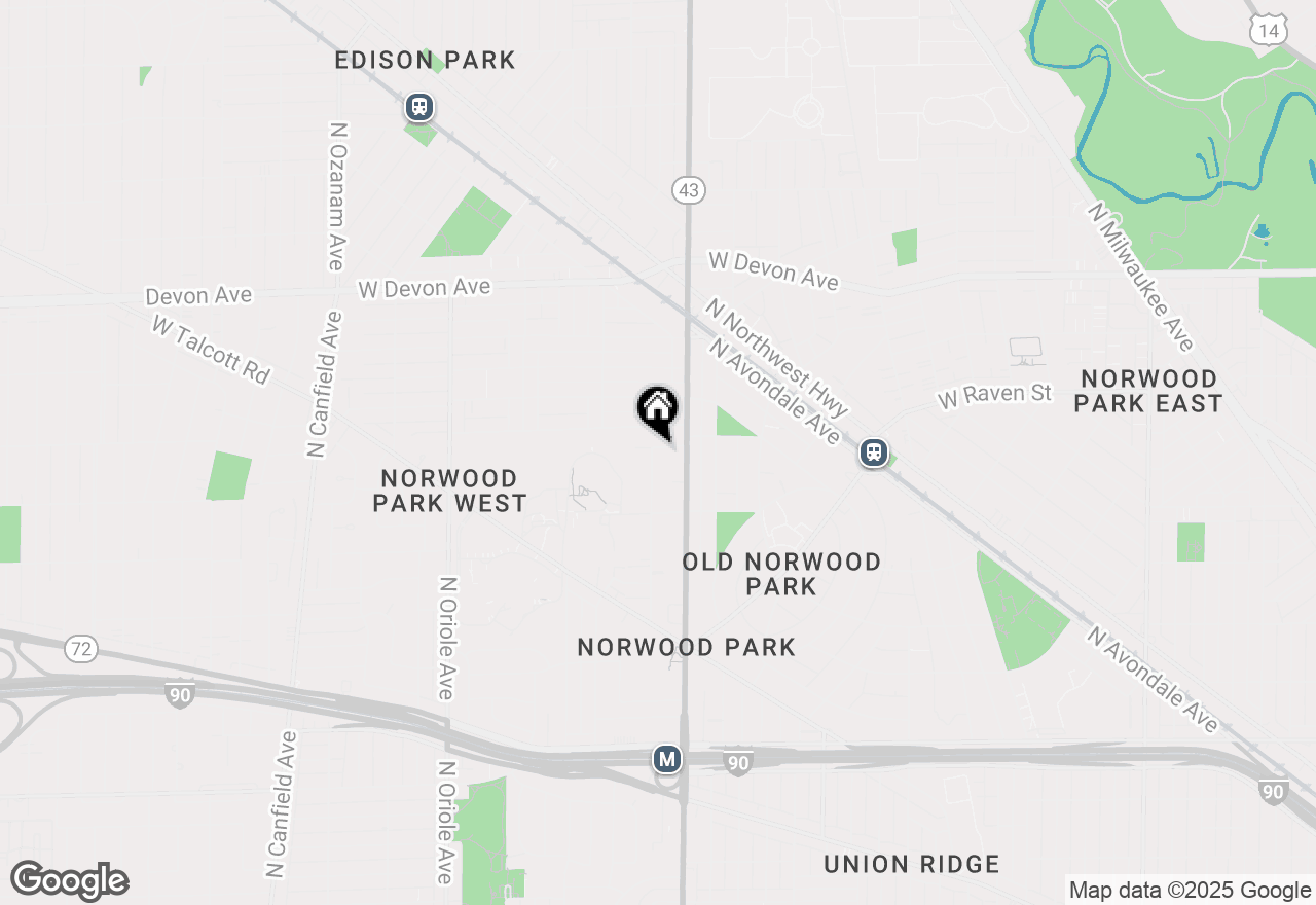 Map of 6067 N Oconto Avenue, Chicago, IL 60631