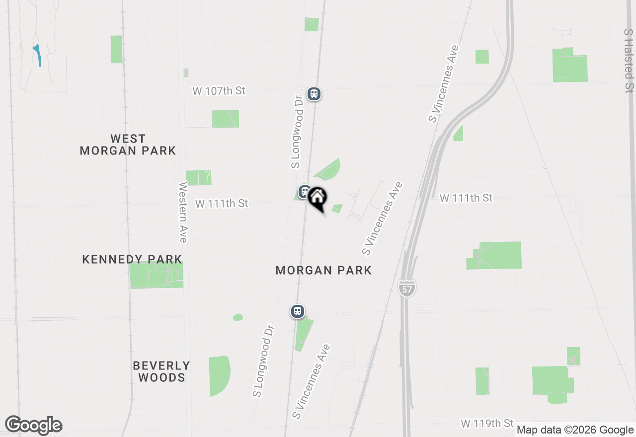 Map of 11127 S Homewood Avenue, Chicago, IL 60643