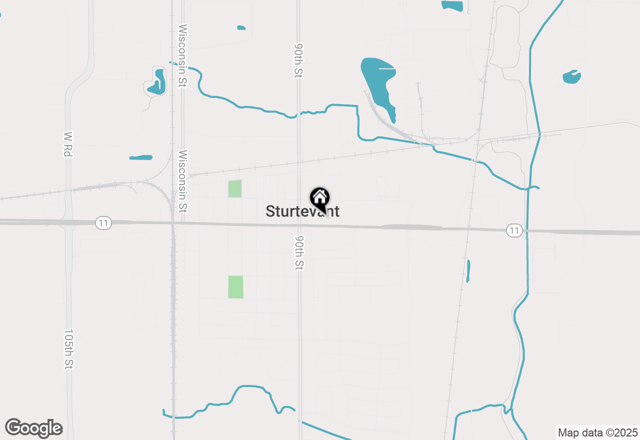 Map of 8820 Durand Ave, Sturtevant, WI 53177
