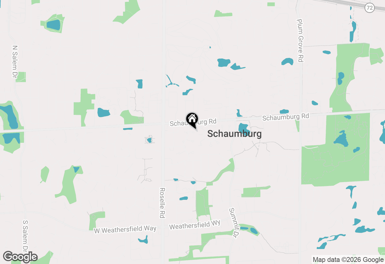 Map of 132 Wolcott Court #M1, Schaumburg, IL 60193