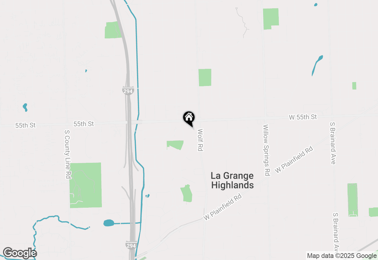 Map of 5512 Heritage Court, Western Springs, IL 60558