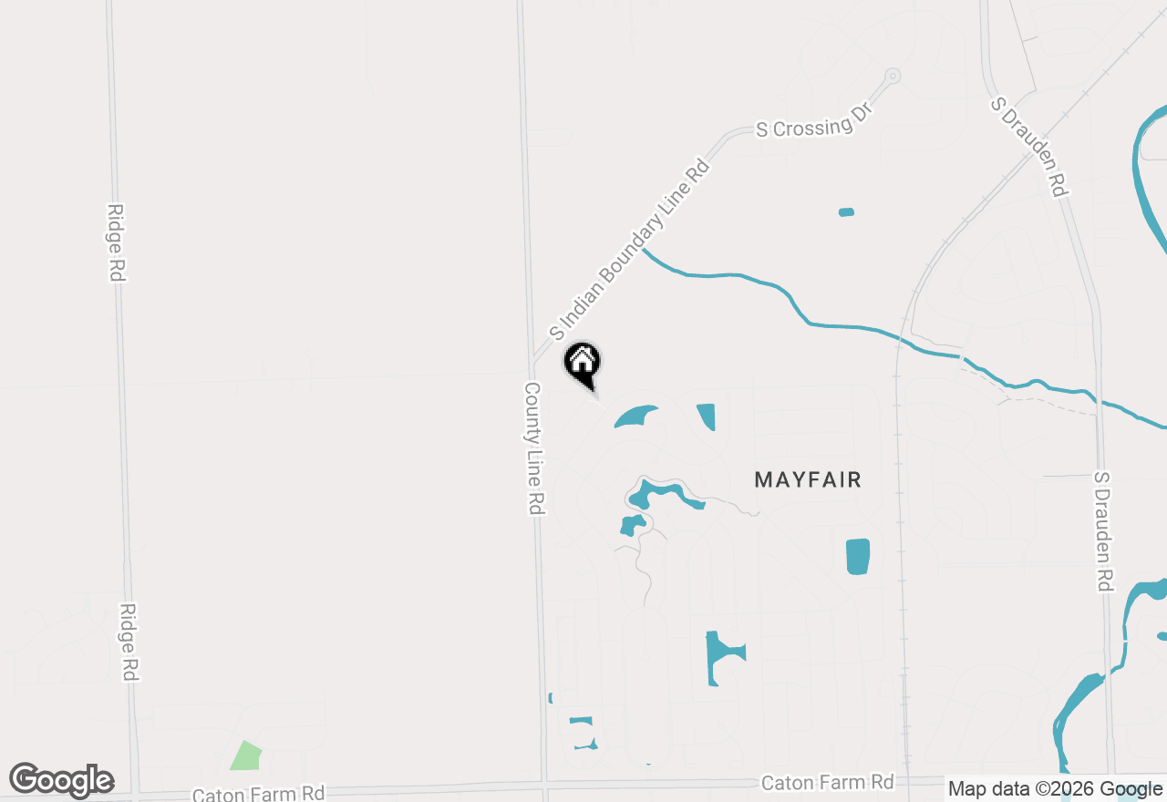 Map of 6930 Creekside Drive #6930, Plainfield, IL 60586
