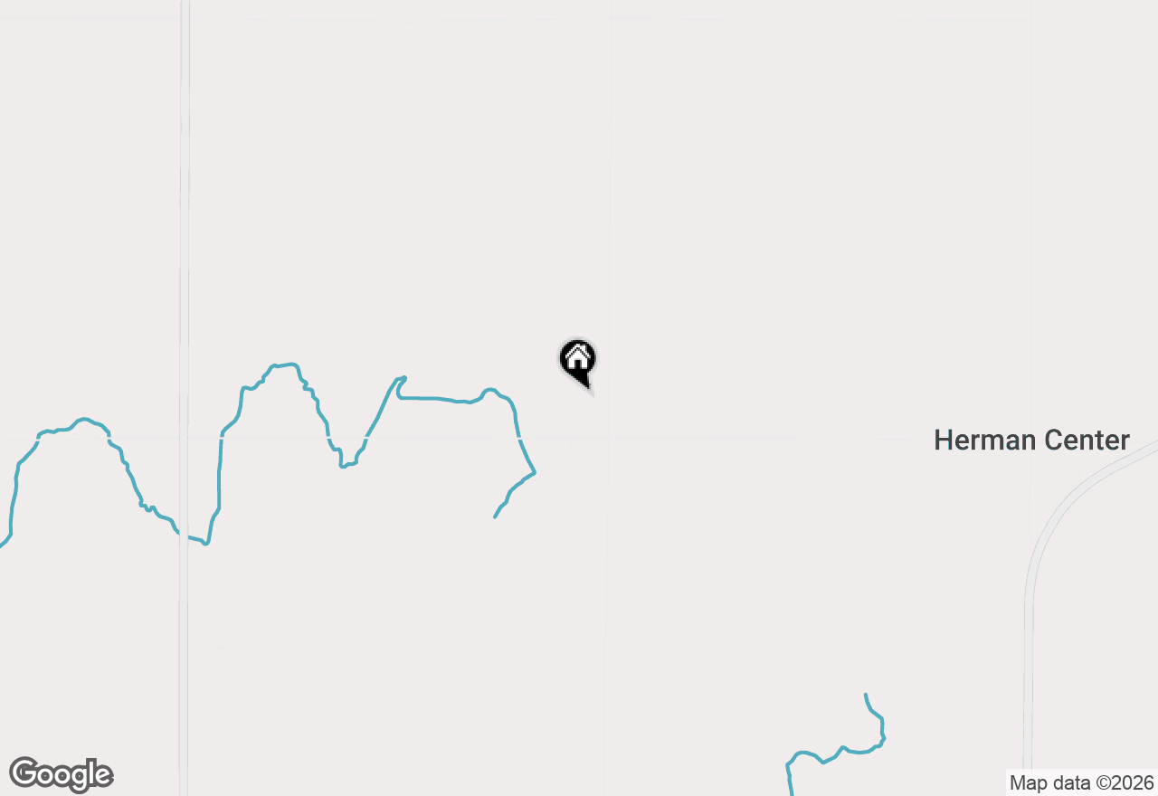 Map of W1708 Iowa Rd, Iron Ridge, WI 53035