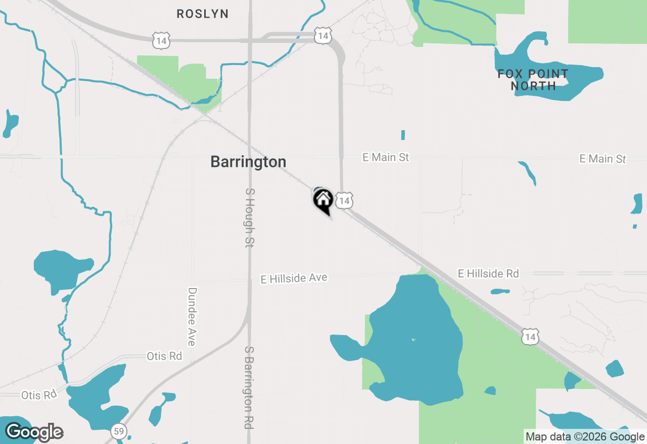 Map of 508 Division Street, Barrington, IL 60010