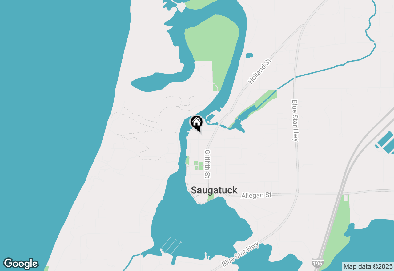 Map of 720 Butler Street #9, Saugatuck, MI 49453