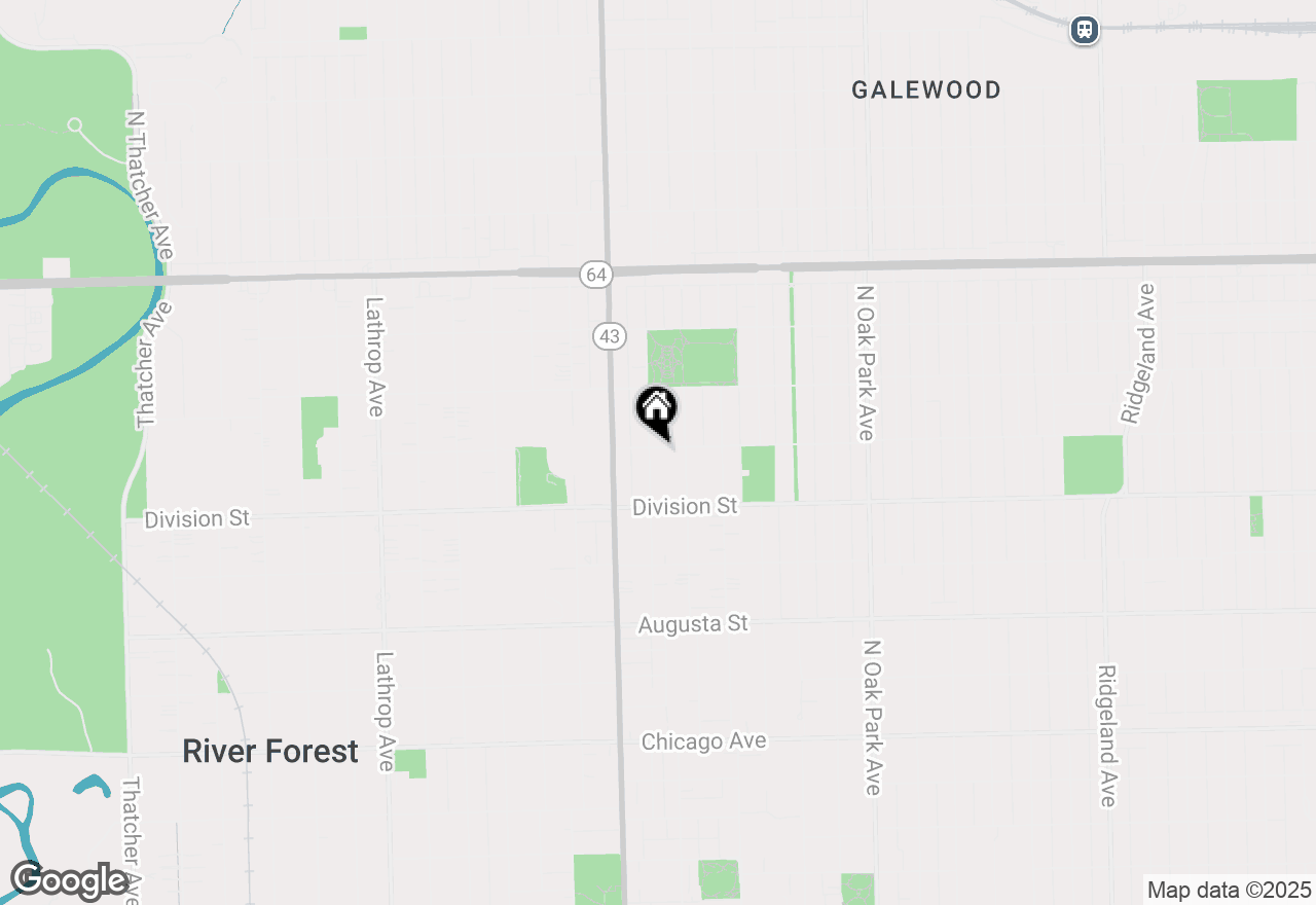 Map of 946 N Marion Street, Oak Park, IL 60302